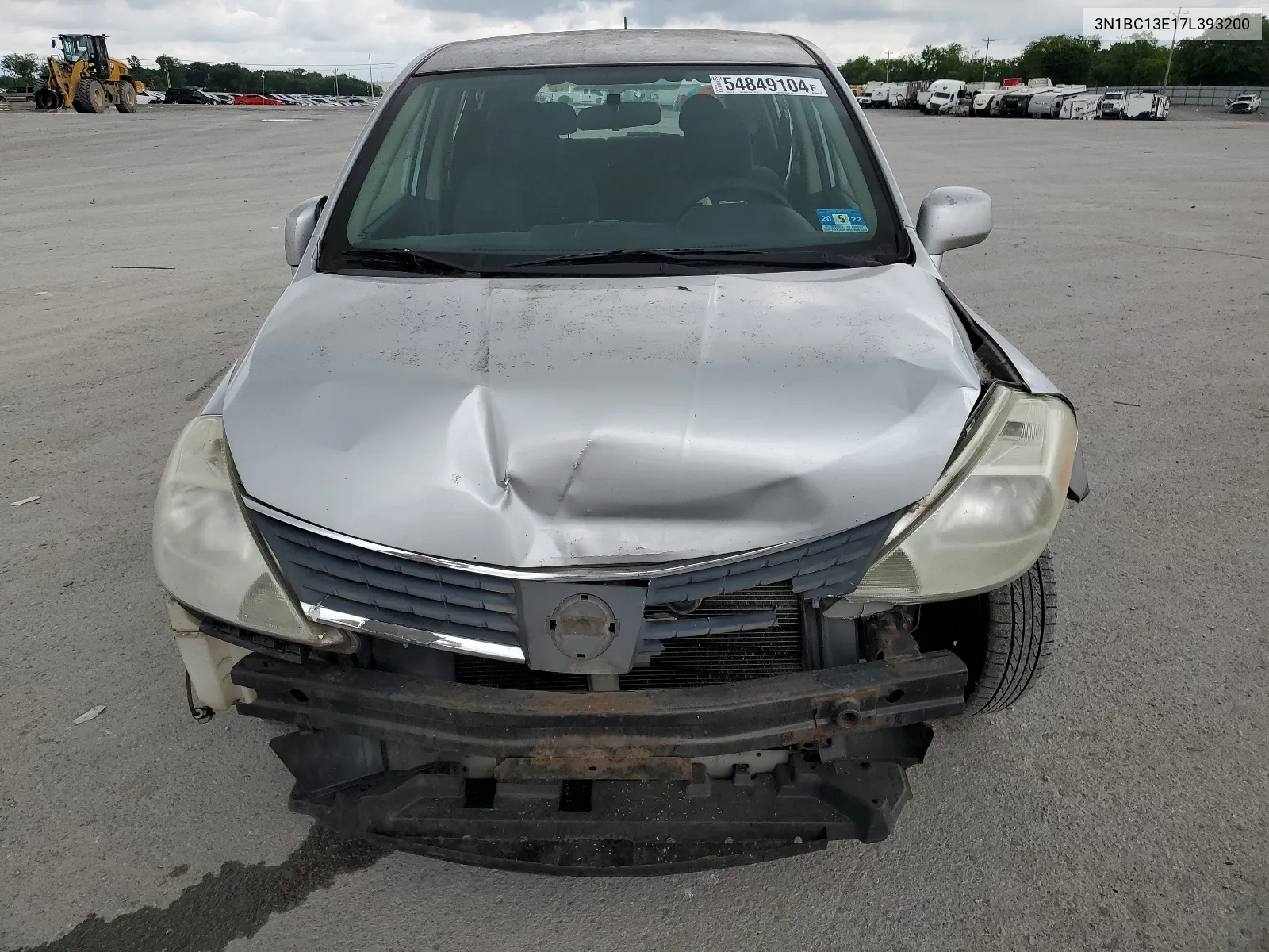 2007 Nissan Versa S VIN: 3N1BC13E17L393200 Lot: 63468884