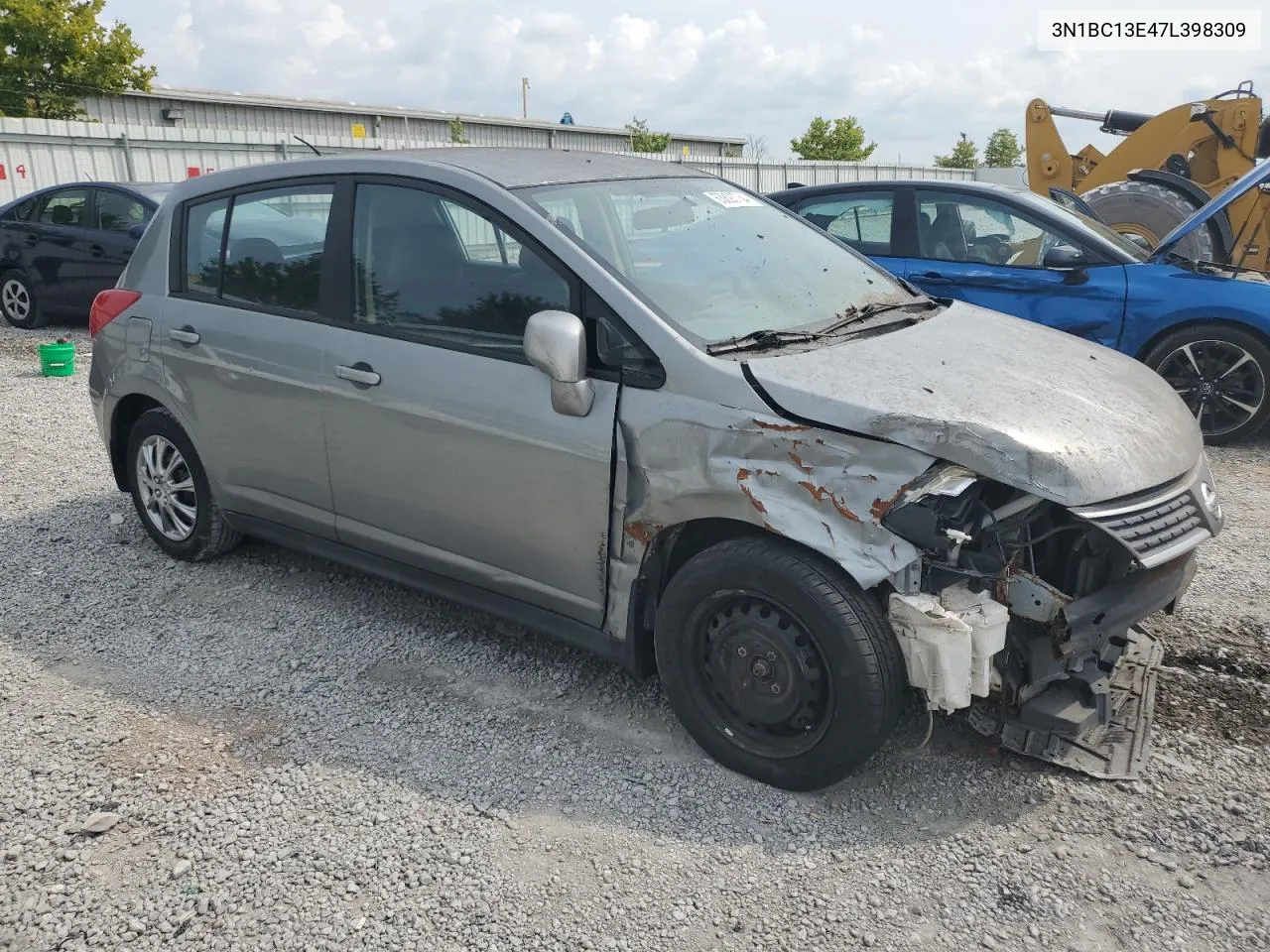 2007 Nissan Versa S VIN: 3N1BC13E47L398309 Lot: 63893784