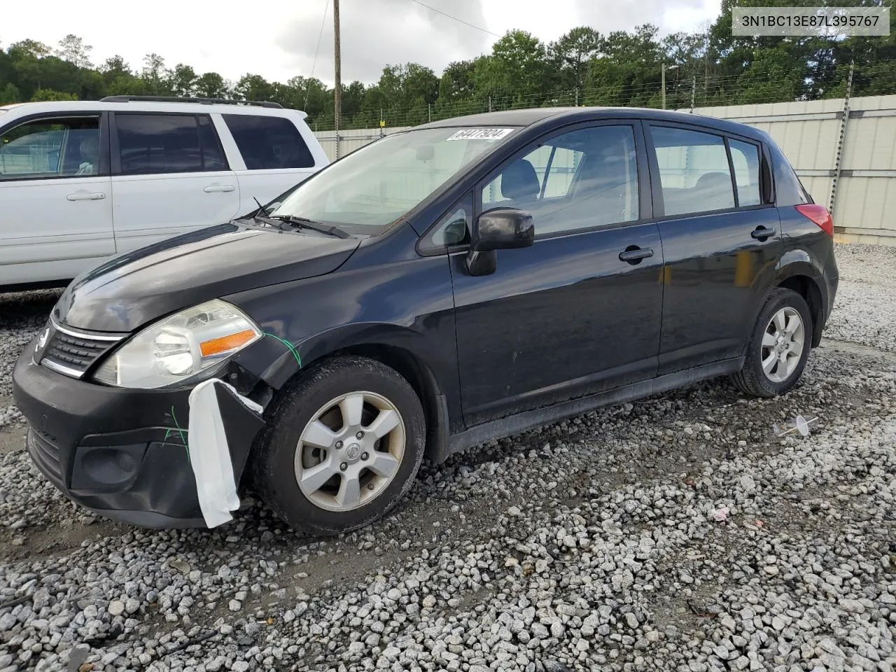 2007 Nissan Versa S VIN: 3N1BC13E87L395767 Lot: 64477924