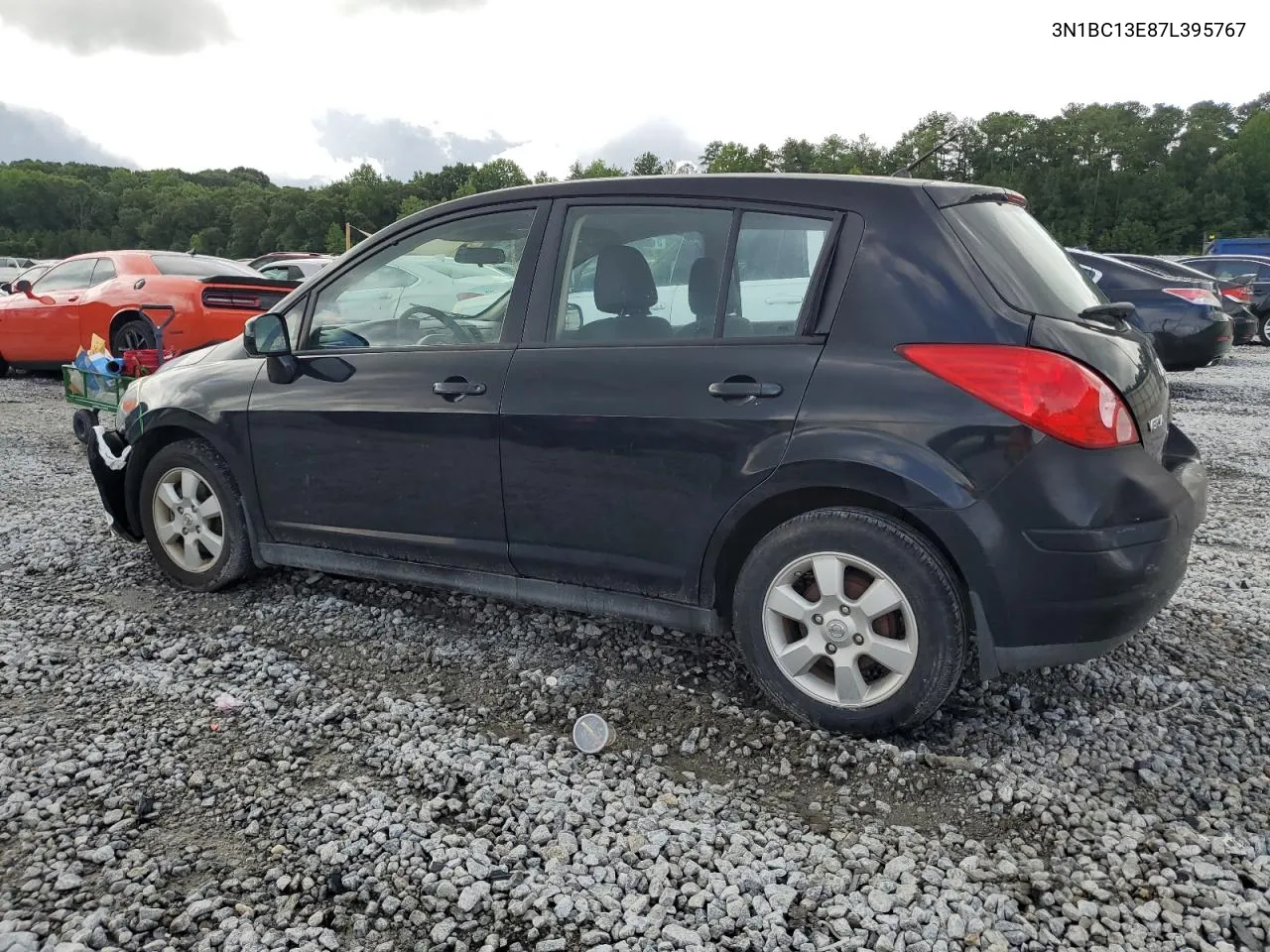 2007 Nissan Versa S VIN: 3N1BC13E87L395767 Lot: 64477924