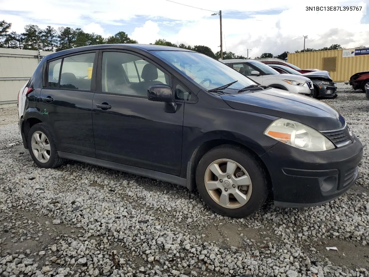 2007 Nissan Versa S VIN: 3N1BC13E87L395767 Lot: 64477924