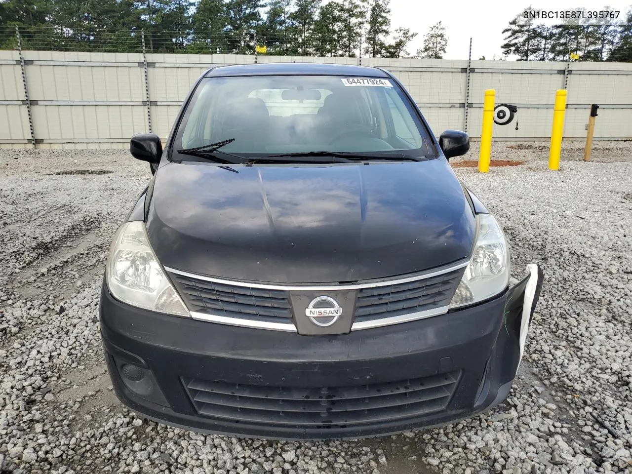 2007 Nissan Versa S VIN: 3N1BC13E87L395767 Lot: 64477924