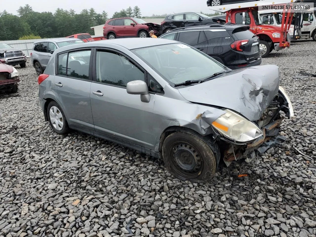 3N1BC13E57L436758 2007 Nissan Versa S