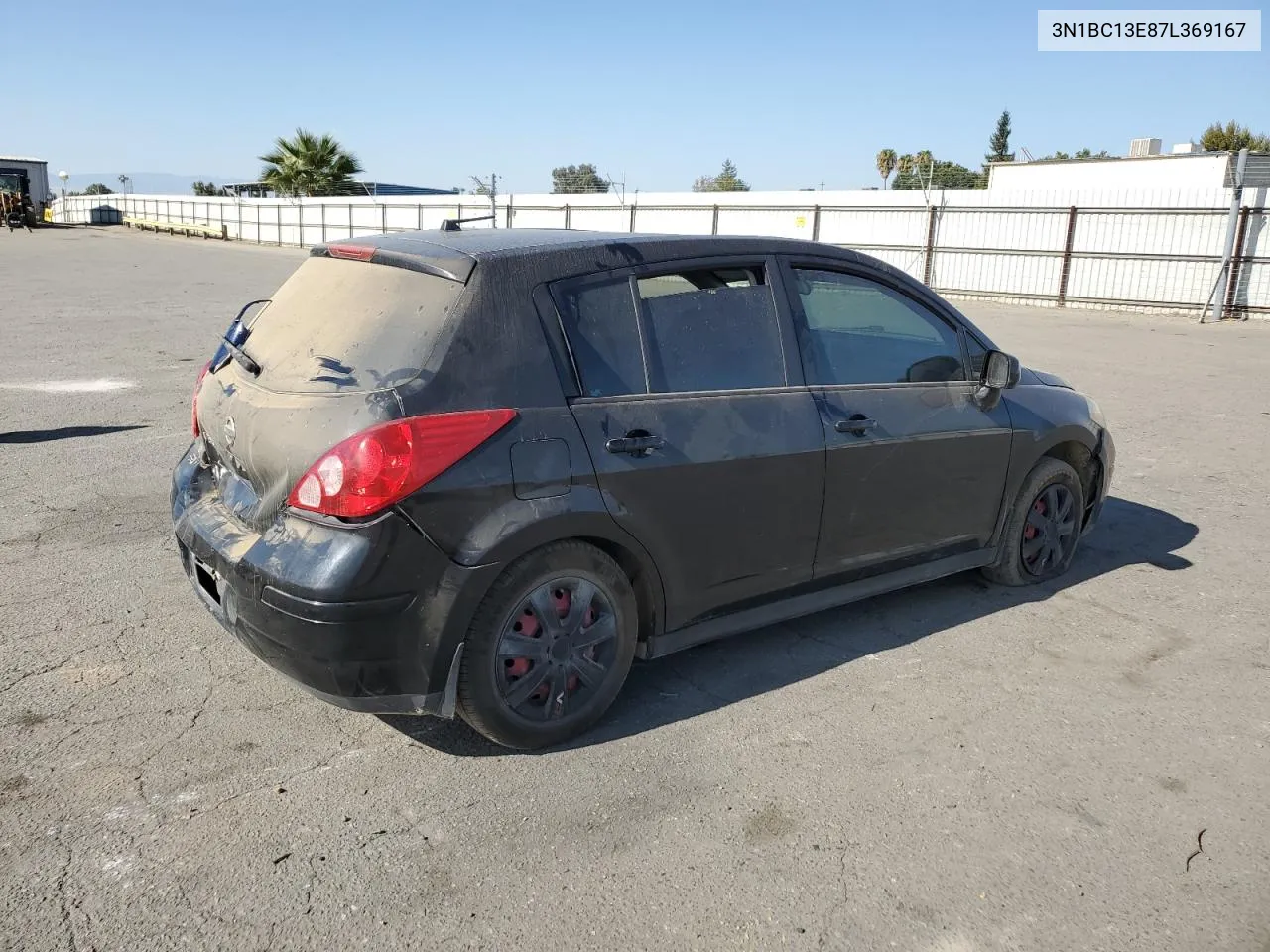 2007 Nissan Versa S VIN: 3N1BC13E87L369167 Lot: 66083794