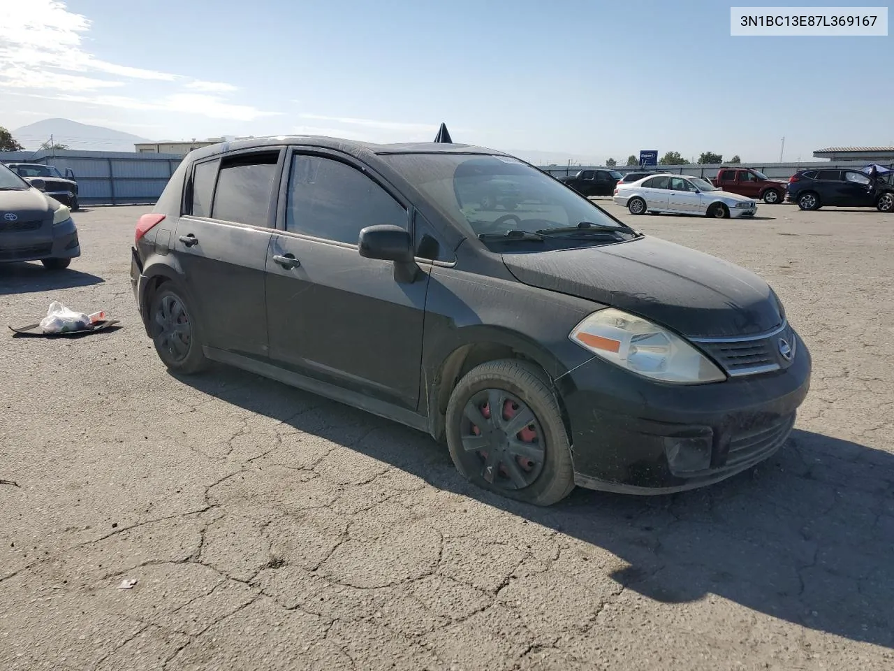 2007 Nissan Versa S VIN: 3N1BC13E87L369167 Lot: 66083794