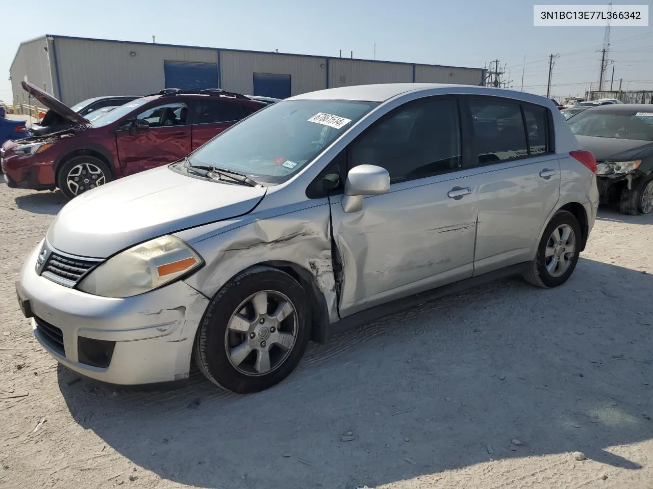 3N1BC13E77L366342 2007 Nissan Versa S