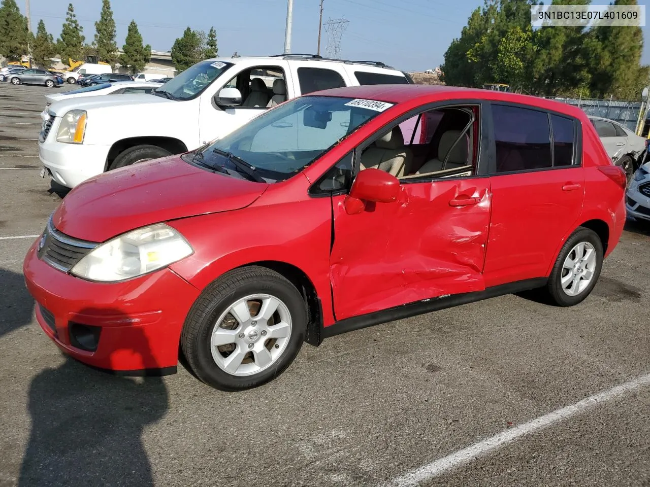 3N1BC13E07L401609 2007 Nissan Versa S