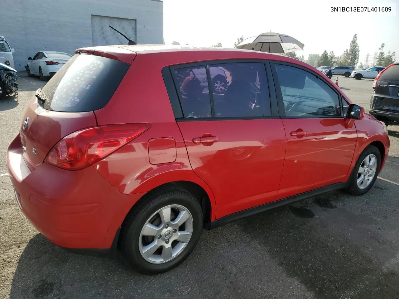 2007 Nissan Versa S VIN: 3N1BC13E07L401609 Lot: 69310394