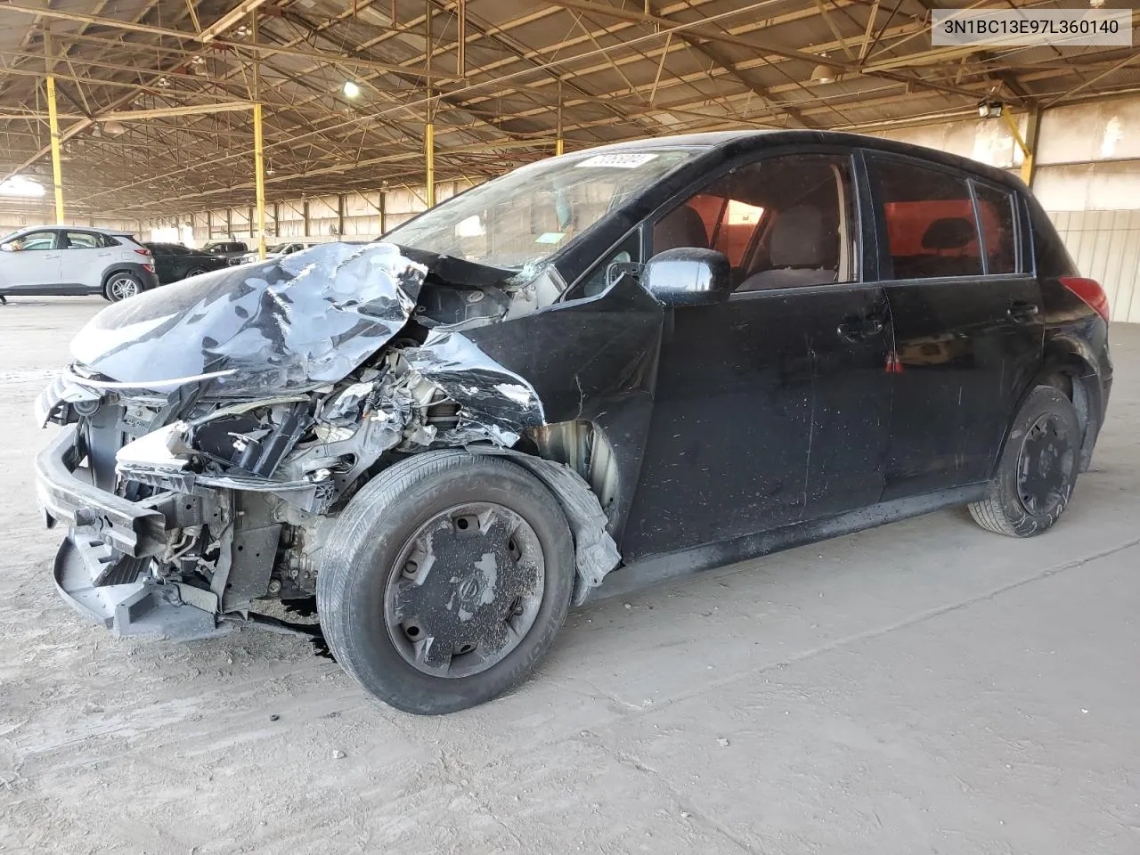 3N1BC13E97L360140 2007 Nissan Versa S