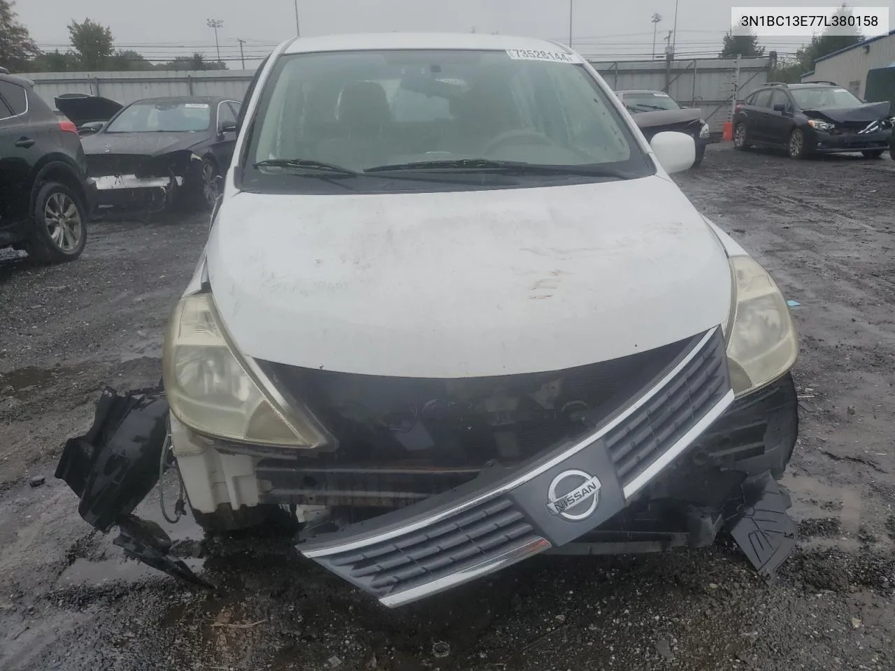 2007 Nissan Versa S VIN: 3N1BC13E77L380158 Lot: 73528144