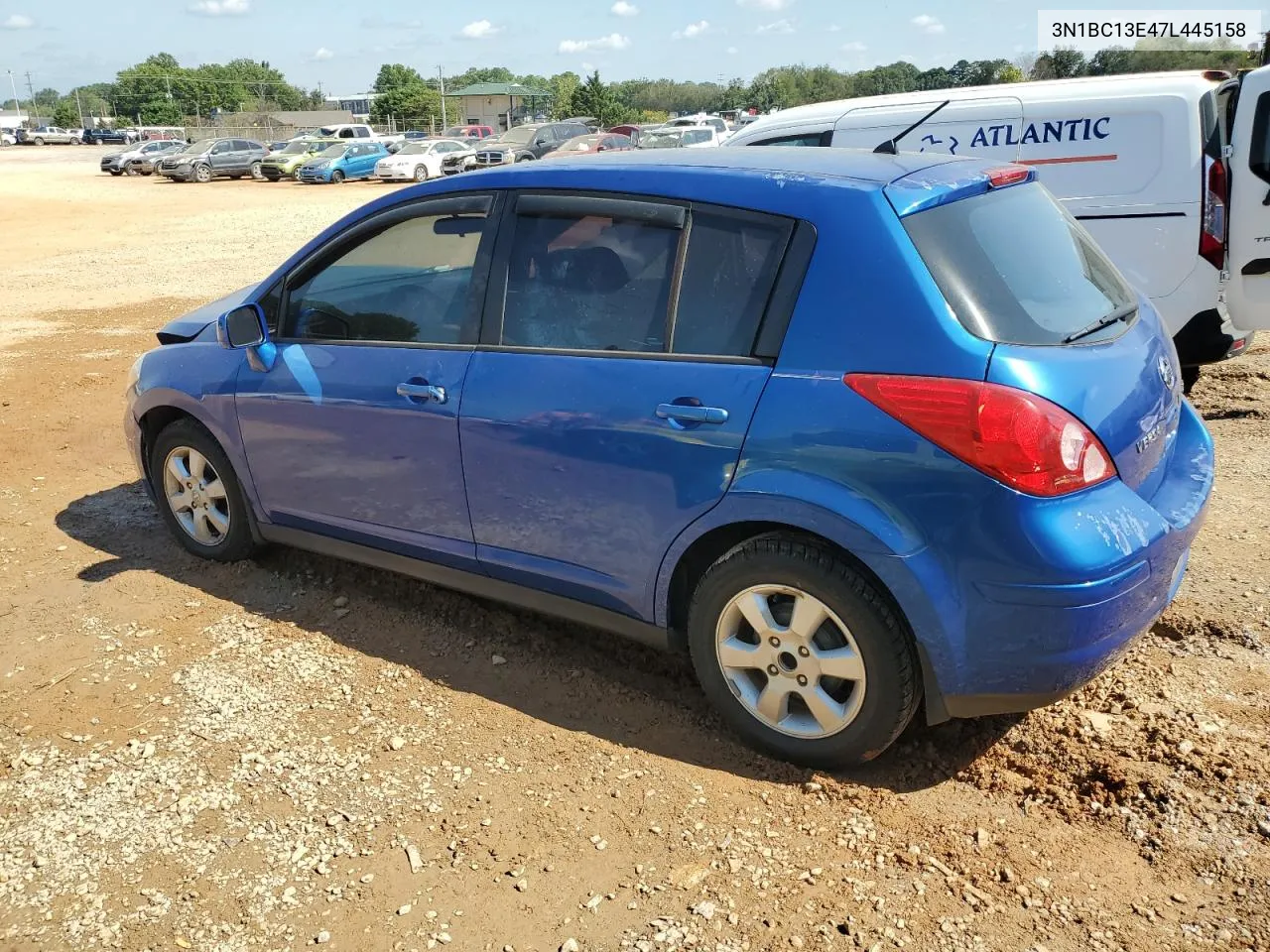 2007 Nissan Versa S VIN: 3N1BC13E47L445158 Lot: 73961834