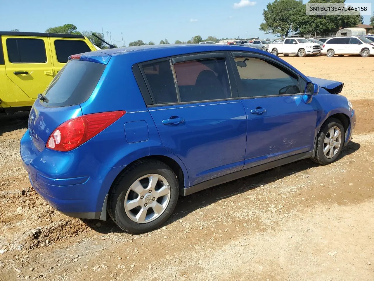 2007 Nissan Versa S VIN: 3N1BC13E47L445158 Lot: 73961834