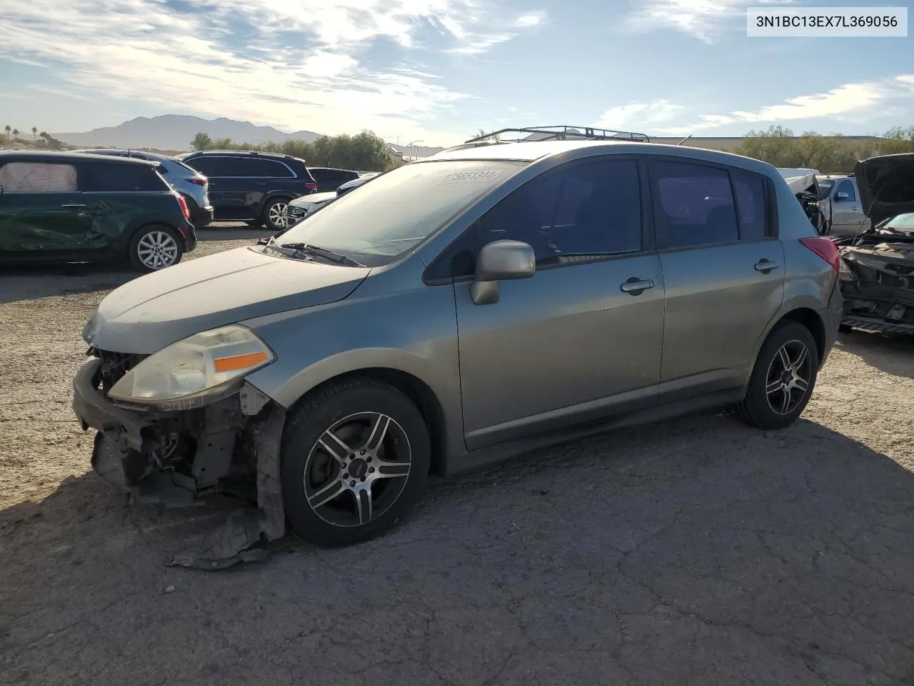 2007 Nissan Versa S VIN: 3N1BC13EX7L369056 Lot: 75651344