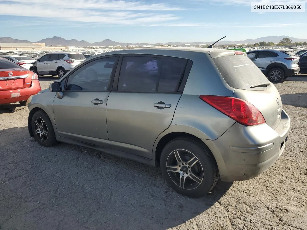 2007 Nissan Versa S VIN: 3N1BC13EX7L369056 Lot: 75651344