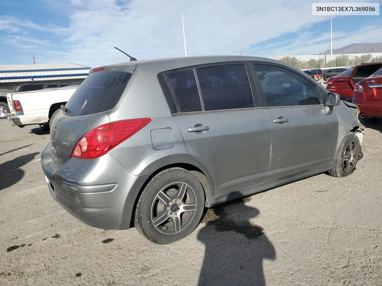 2007 Nissan Versa S VIN: 3N1BC13EX7L369056 Lot: 75651344