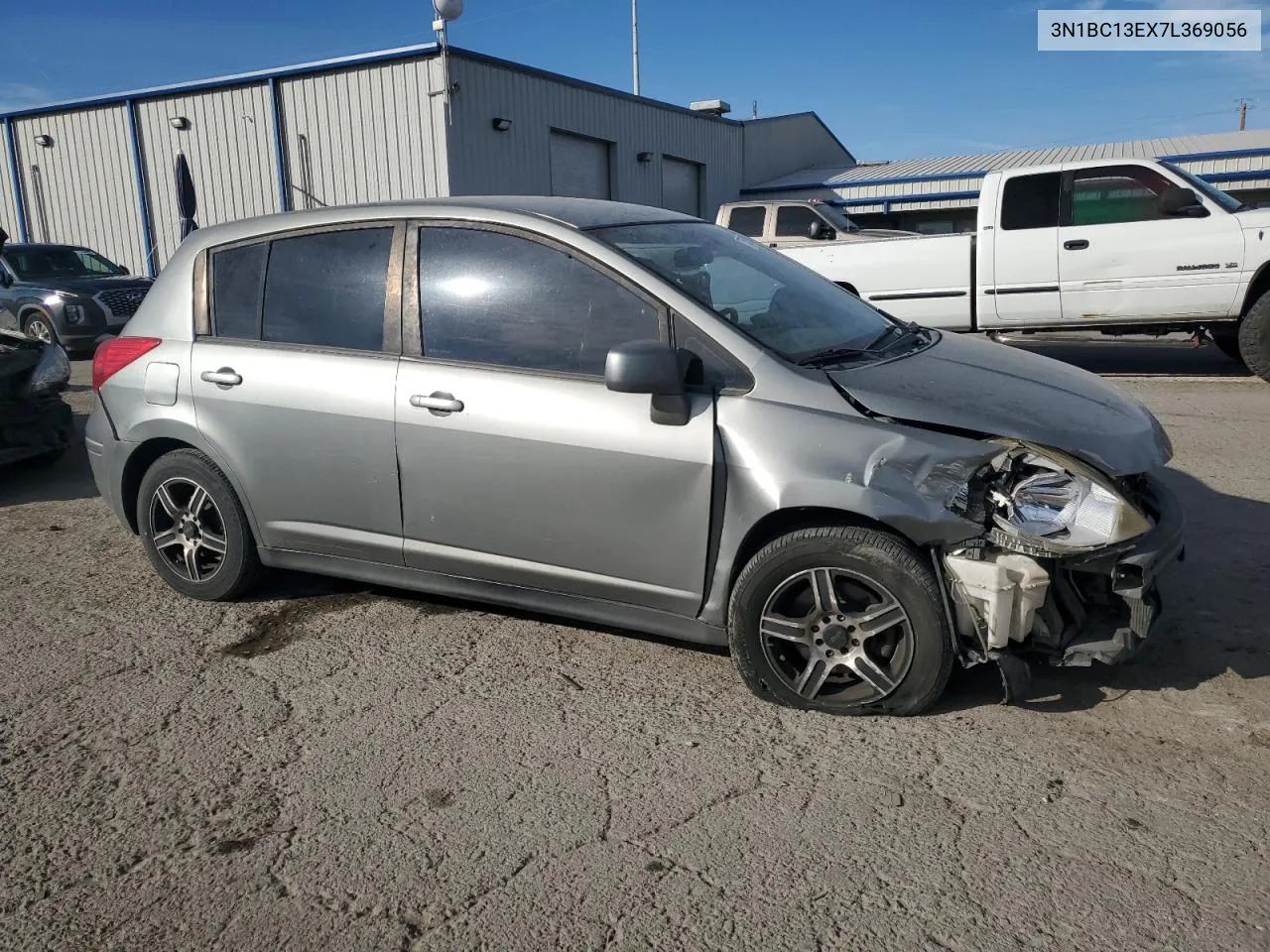 2007 Nissan Versa S VIN: 3N1BC13EX7L369056 Lot: 75651344