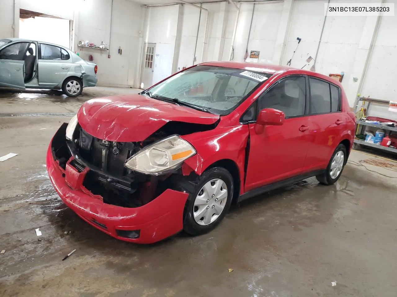 2007 Nissan Versa S VIN: 3N1BC13E07L385203 Lot: 77700894