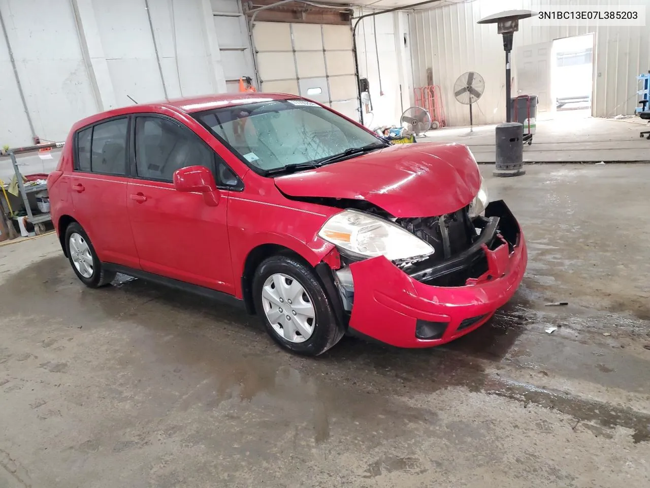 2007 Nissan Versa S VIN: 3N1BC13E07L385203 Lot: 77700894