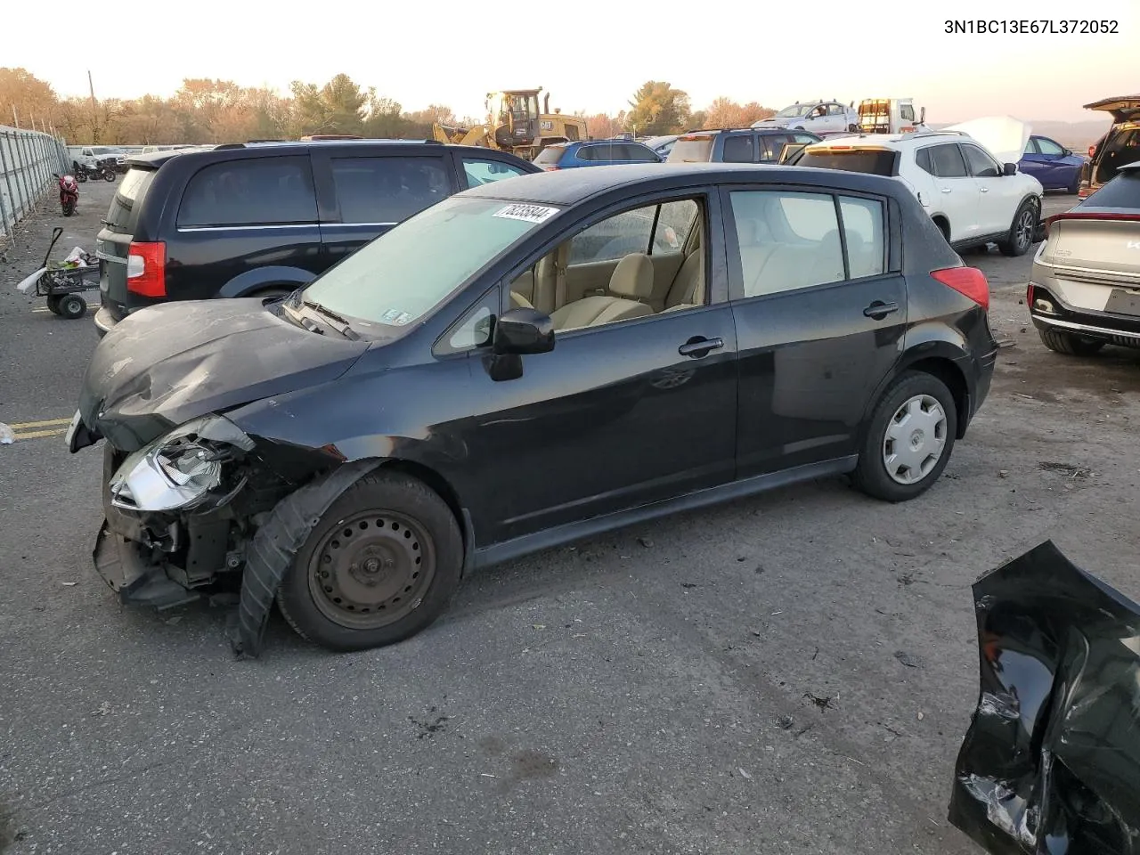 2007 Nissan Versa S VIN: 3N1BC13E67L372052 Lot: 78235844