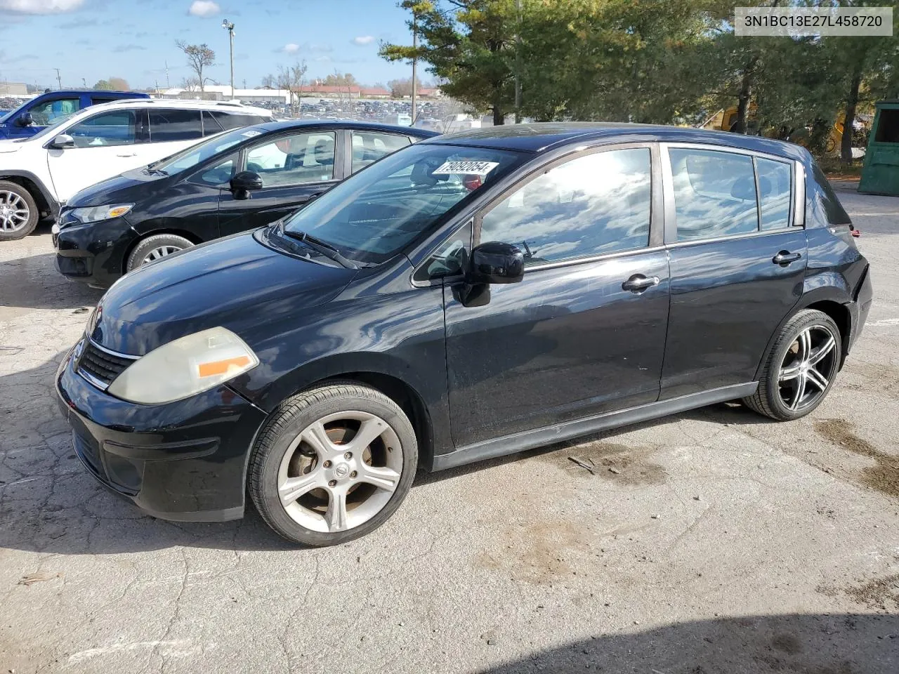 2007 Nissan Versa S VIN: 3N1BC13E27L458720 Lot: 79092054