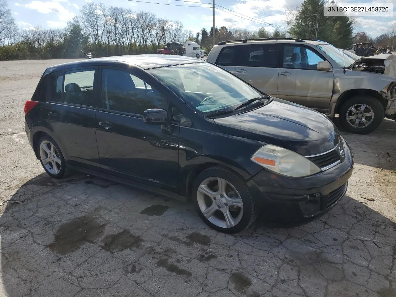 2007 Nissan Versa S VIN: 3N1BC13E27L458720 Lot: 79092054