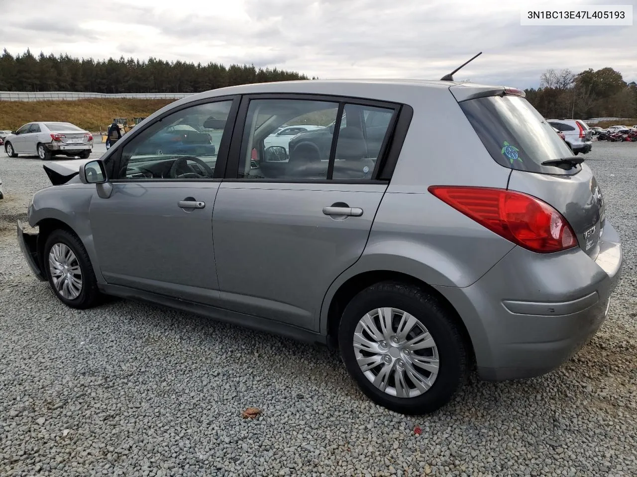 2007 Nissan Versa S VIN: 3N1BC13E47L405193 Lot: 79417664