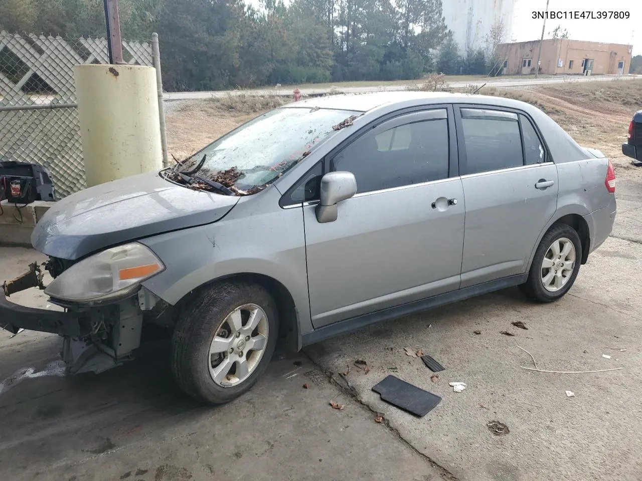 2007 Nissan Versa S VIN: 3N1BC11E47L397809 Lot: 79511824