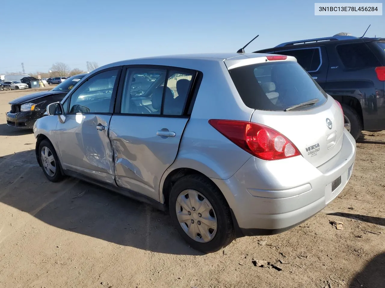 2008 Nissan Versa S VIN: 3N1BC13E78L456284 Lot: 49895604