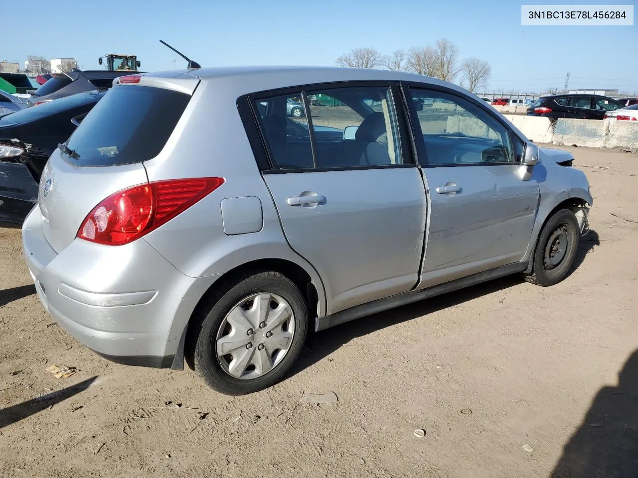 2008 Nissan Versa S VIN: 3N1BC13E78L456284 Lot: 49895604