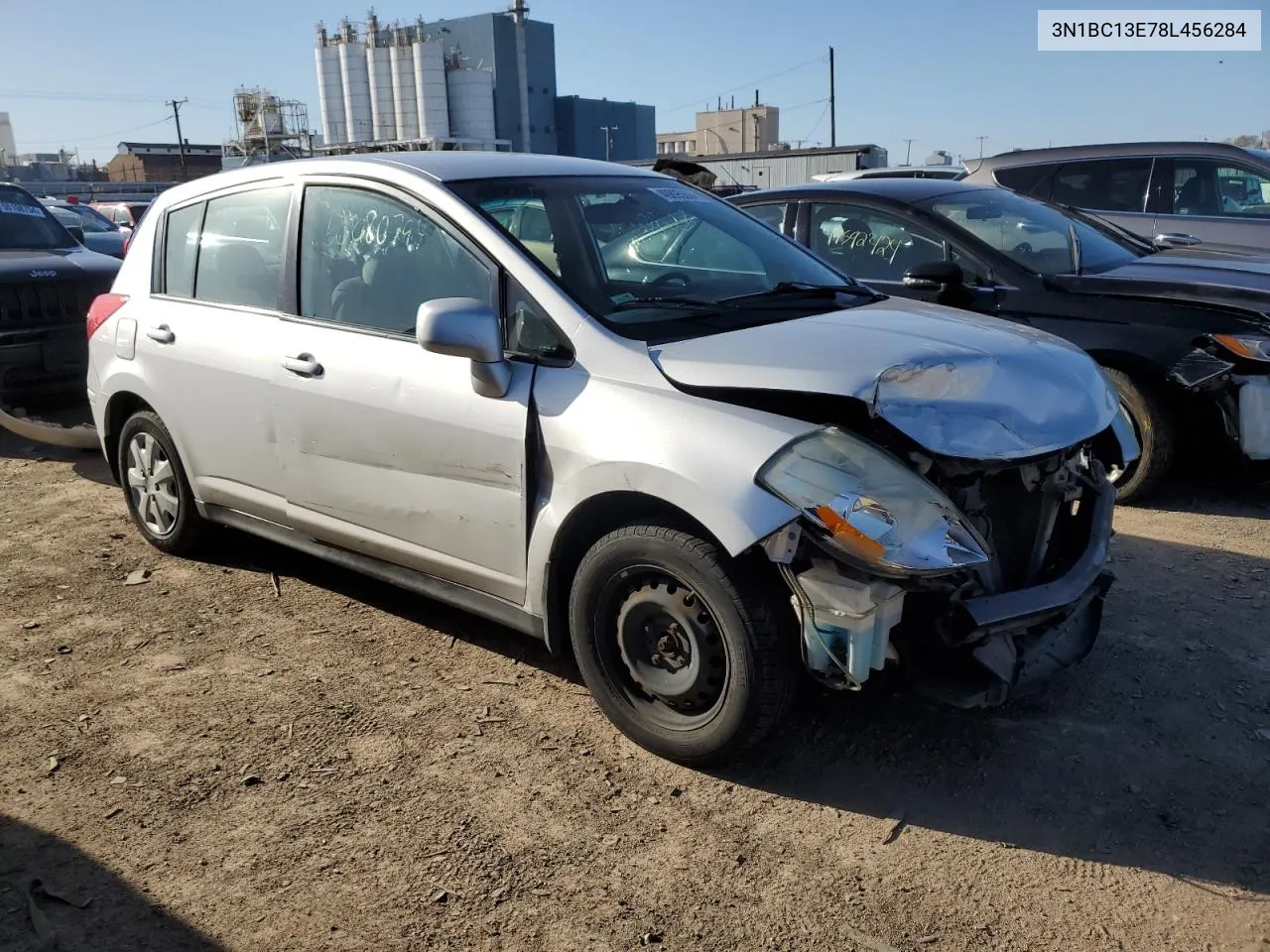 2008 Nissan Versa S VIN: 3N1BC13E78L456284 Lot: 49895604