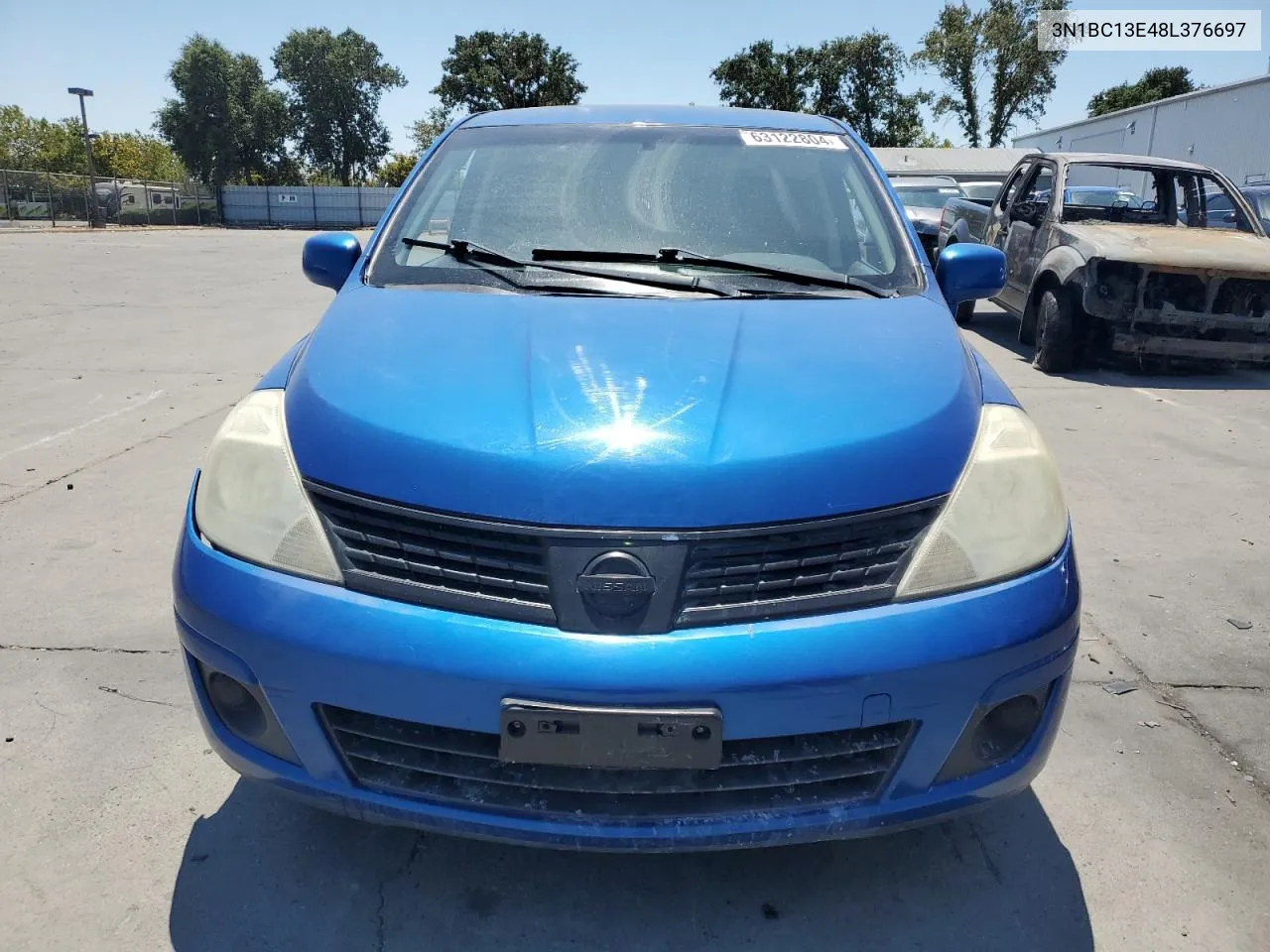 2008 Nissan Versa S VIN: 3N1BC13E48L376697 Lot: 63122804