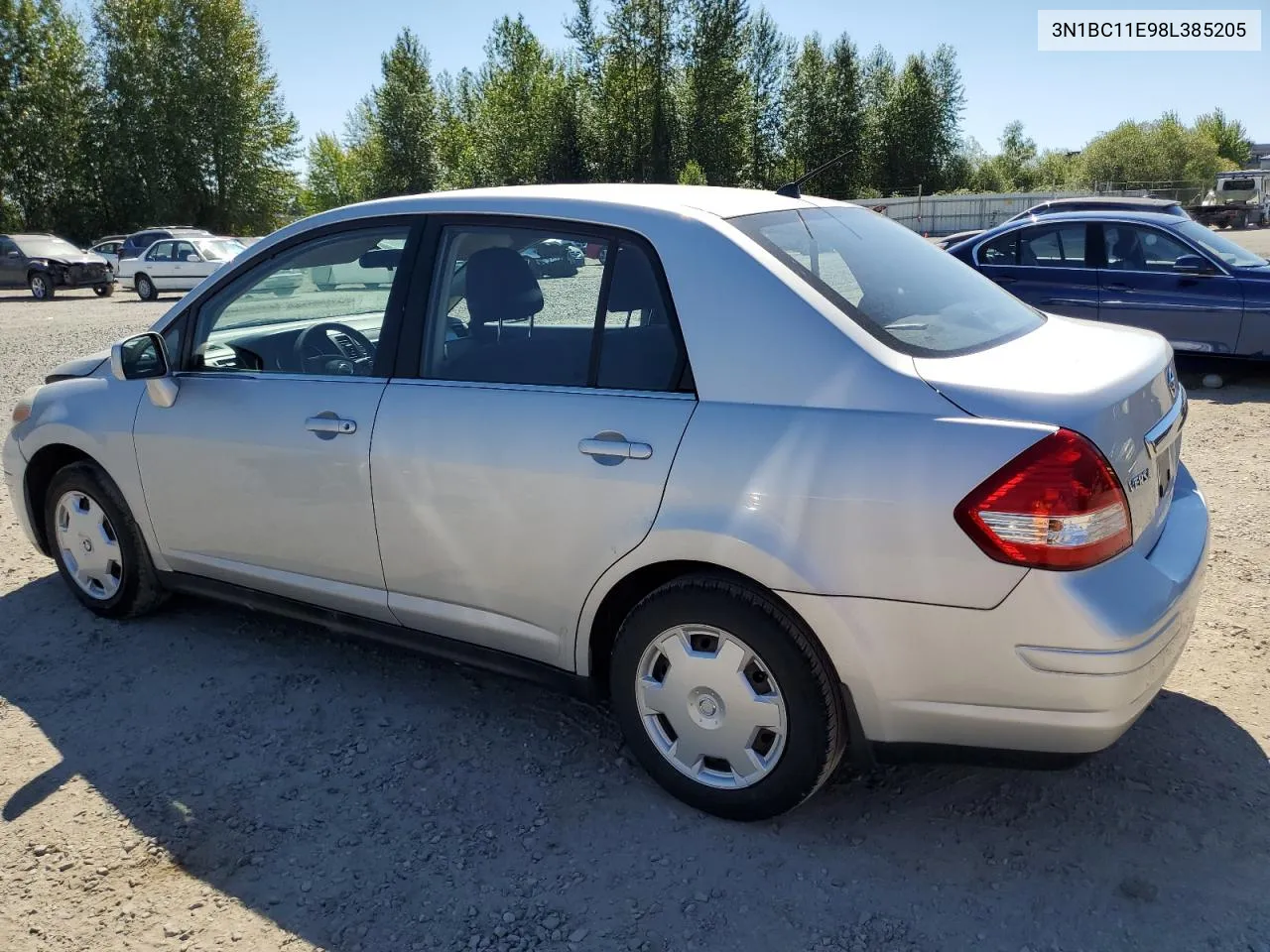 2008 Nissan Versa S VIN: 3N1BC11E98L385205 Lot: 63915174