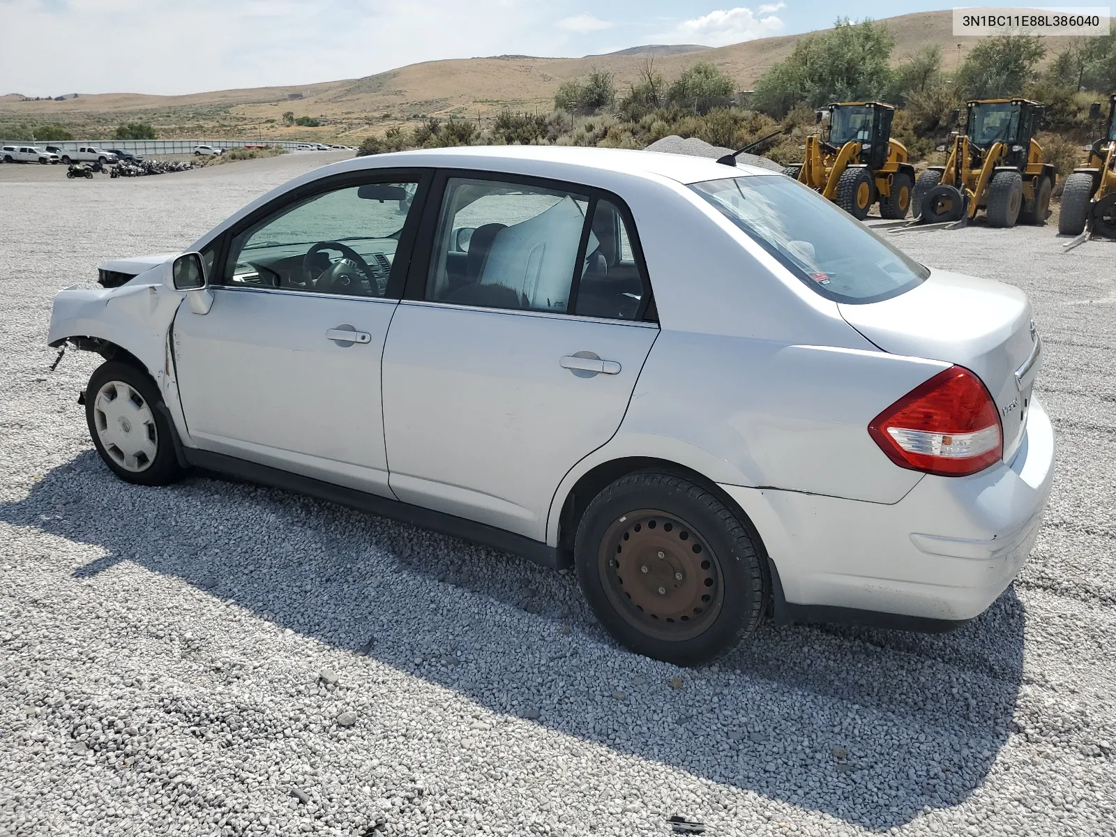 2008 Nissan Versa S VIN: 3N1BC11E88L386040 Lot: 65838024