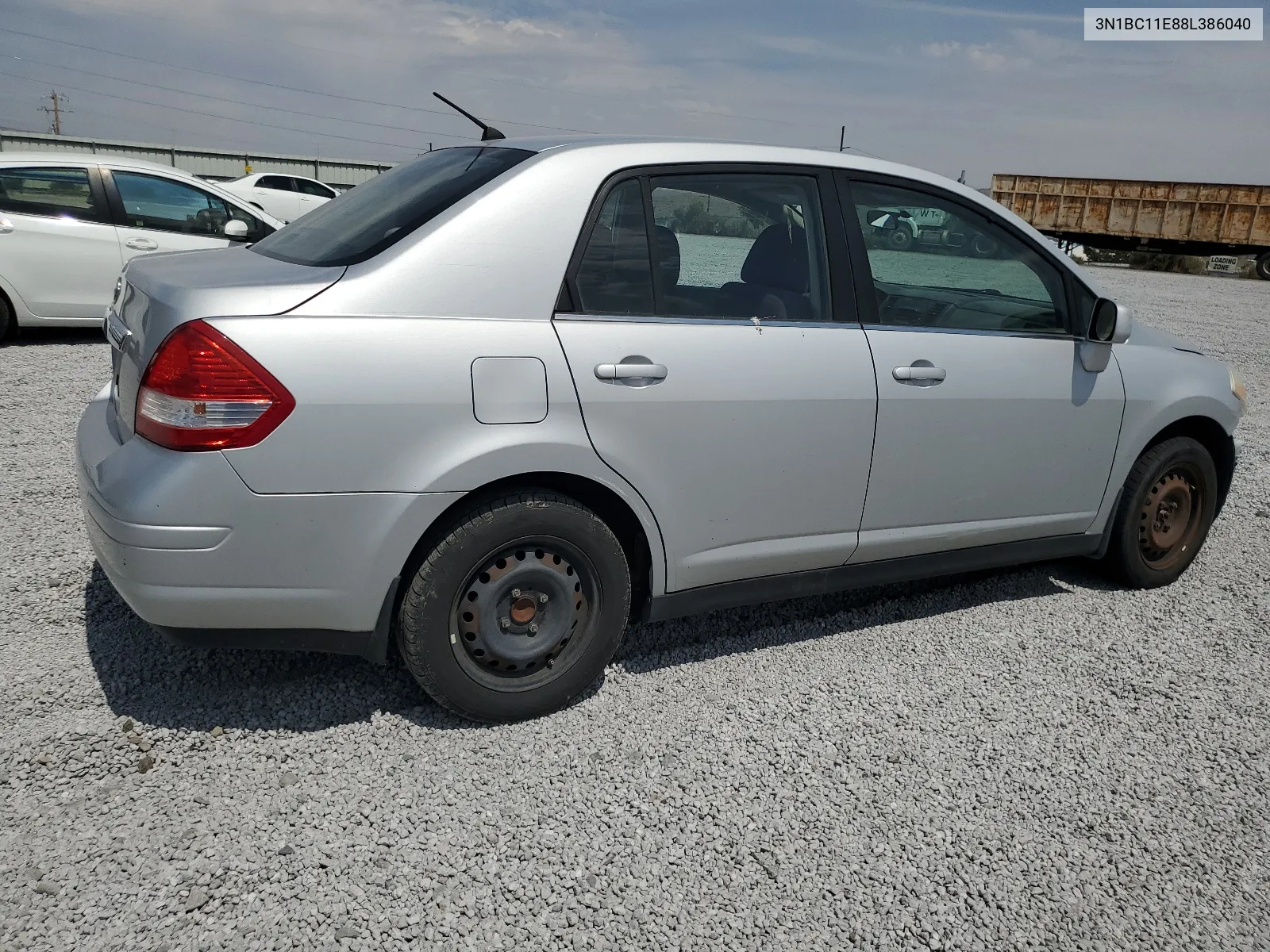 2008 Nissan Versa S VIN: 3N1BC11E88L386040 Lot: 65838024