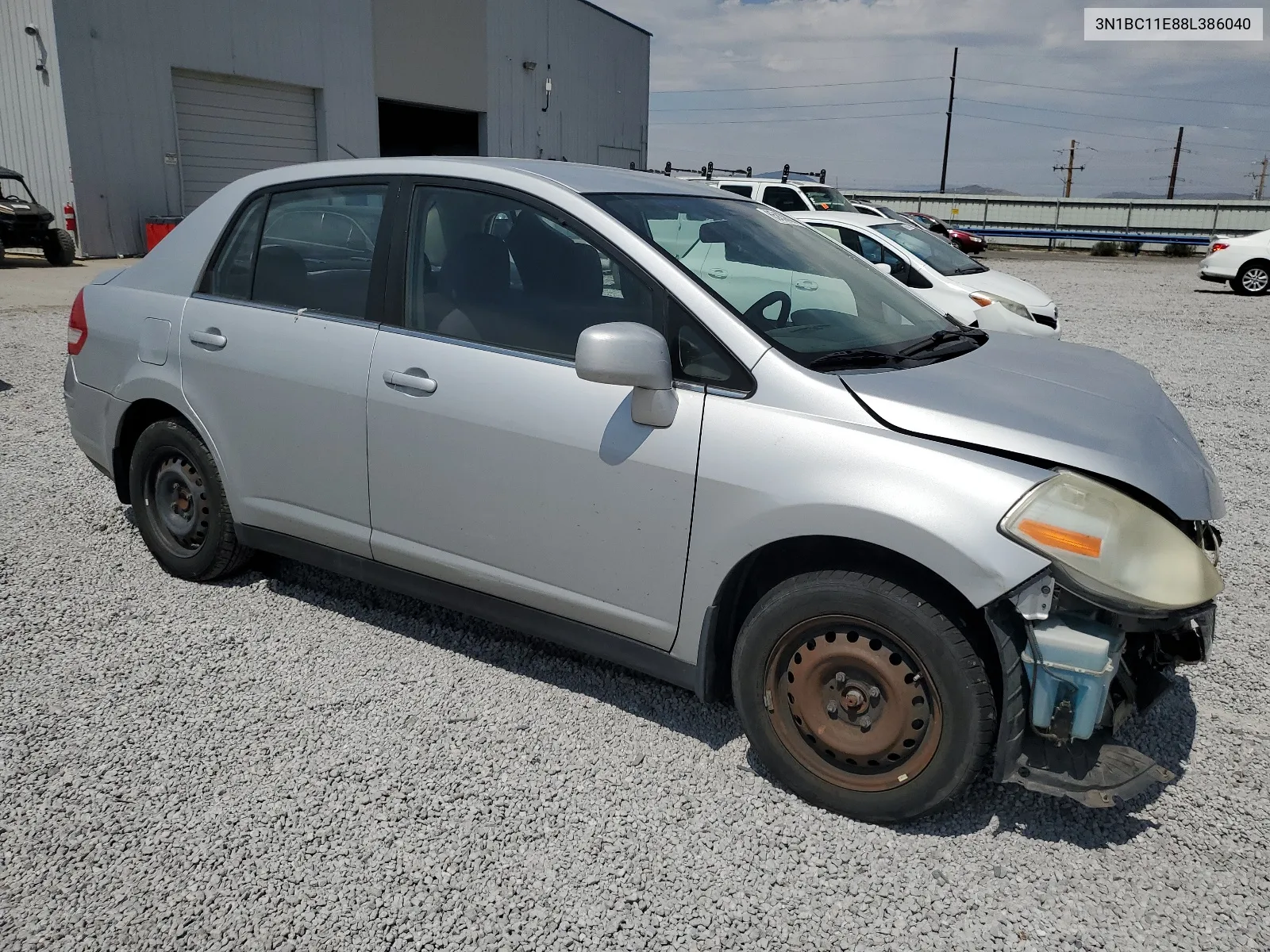 2008 Nissan Versa S VIN: 3N1BC11E88L386040 Lot: 65838024