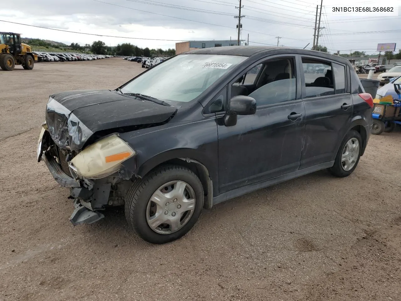 2008 Nissan Versa S VIN: 3N1BC13E68L368682 Lot: 66816954