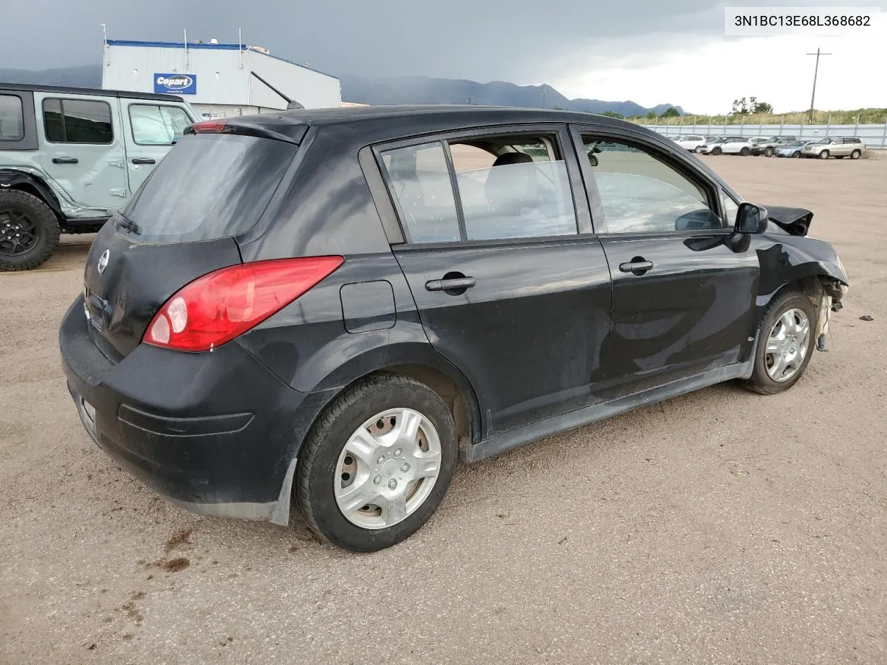 2008 Nissan Versa S VIN: 3N1BC13E68L368682 Lot: 66816954