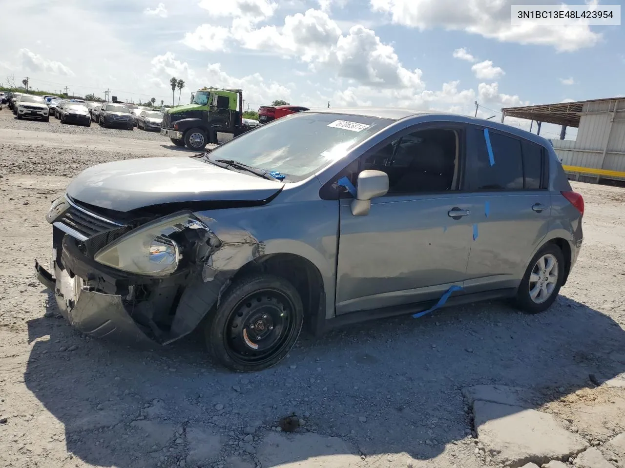 3N1BC13E48L423954 2008 Nissan Versa S