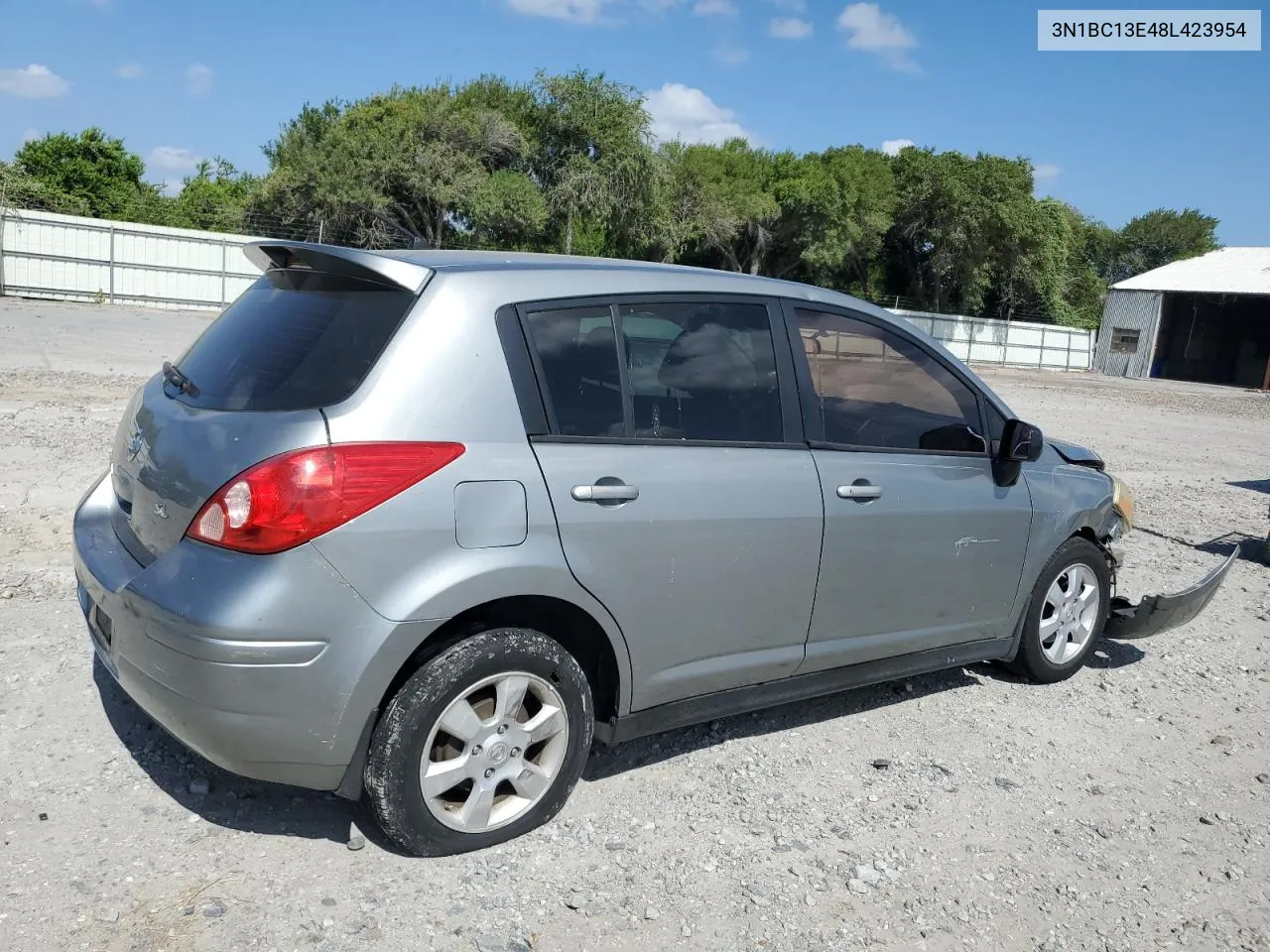 2008 Nissan Versa S VIN: 3N1BC13E48L423954 Lot: 67065814