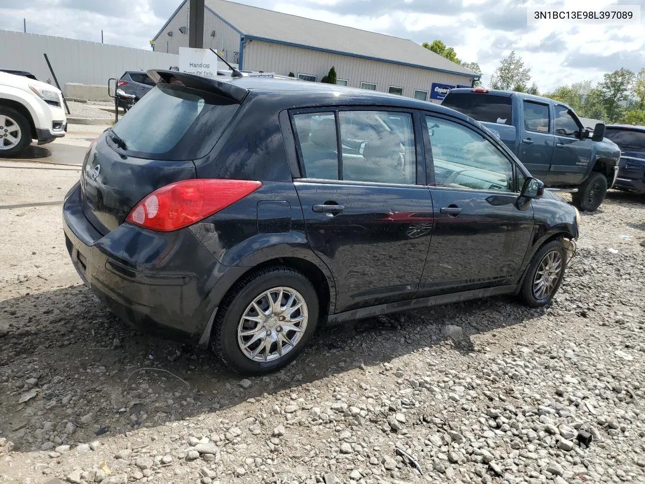 2008 Nissan Versa S VIN: 3N1BC13E98L397089 Lot: 67833094