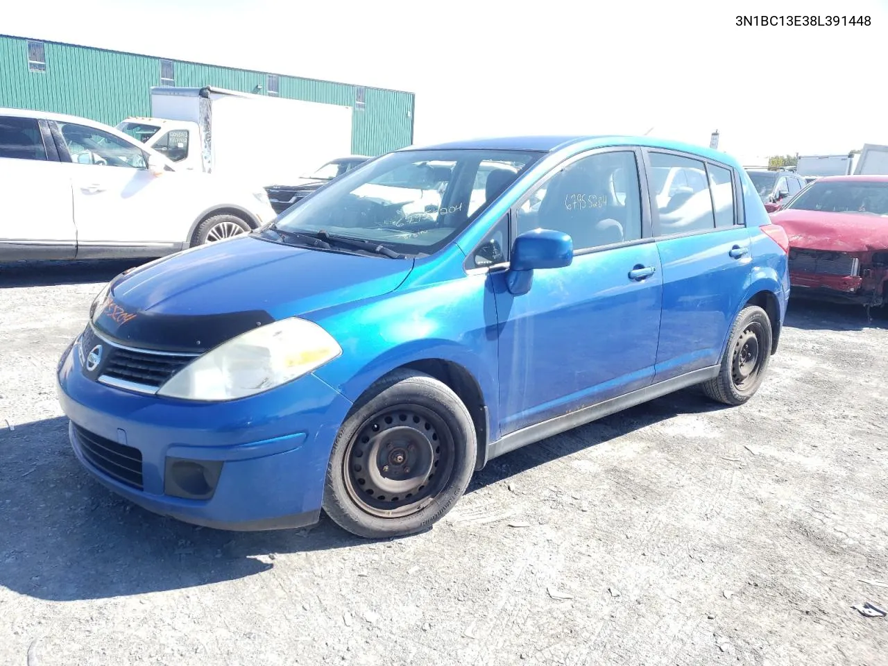 2008 Nissan Versa S VIN: 3N1BC13E38L391448 Lot: 67955204