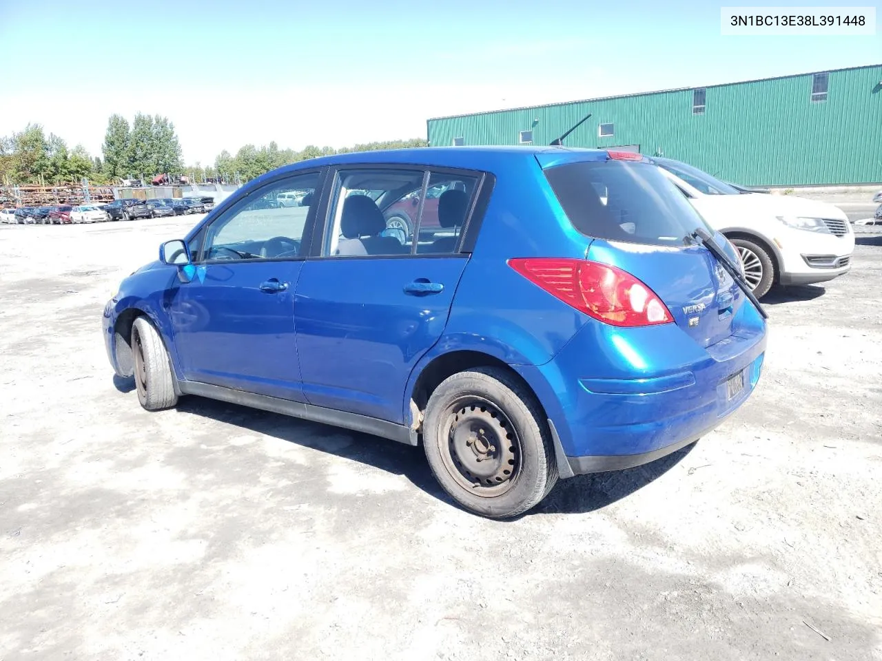 2008 Nissan Versa S VIN: 3N1BC13E38L391448 Lot: 67955204