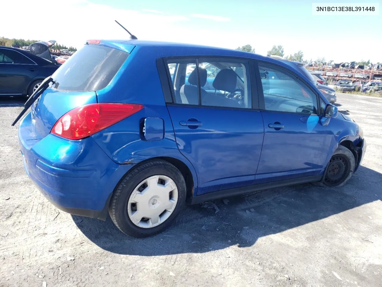 2008 Nissan Versa S VIN: 3N1BC13E38L391448 Lot: 67955204