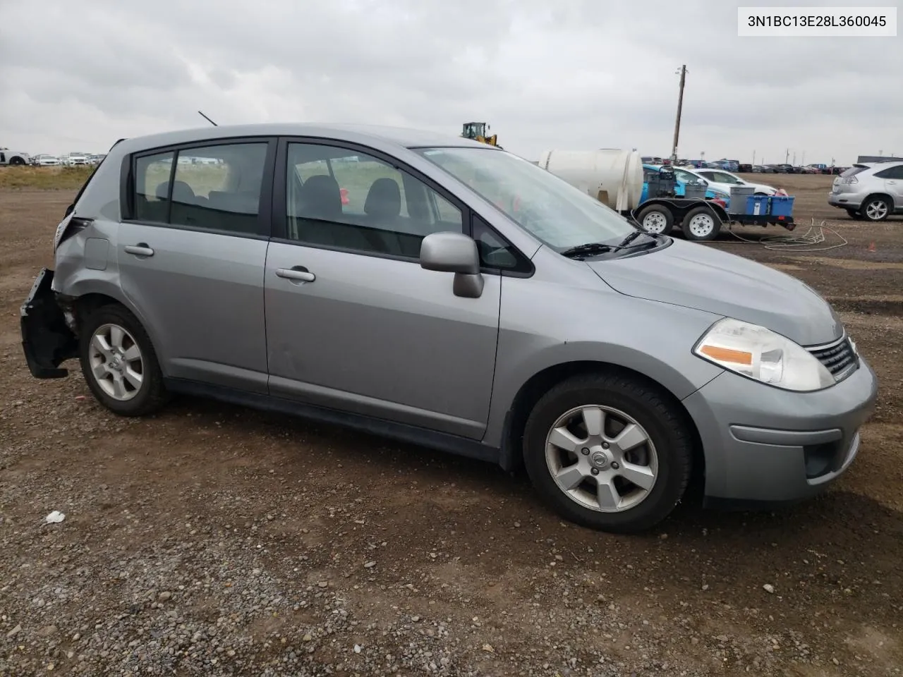 2008 Nissan Versa S VIN: 3N1BC13E28L360045 Lot: 68072744