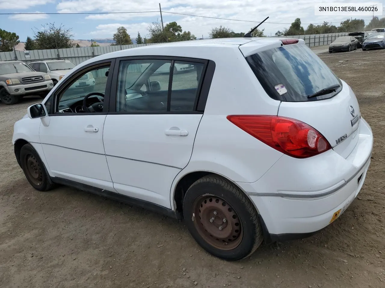 3N1BC13E58L460026 2008 Nissan Versa S