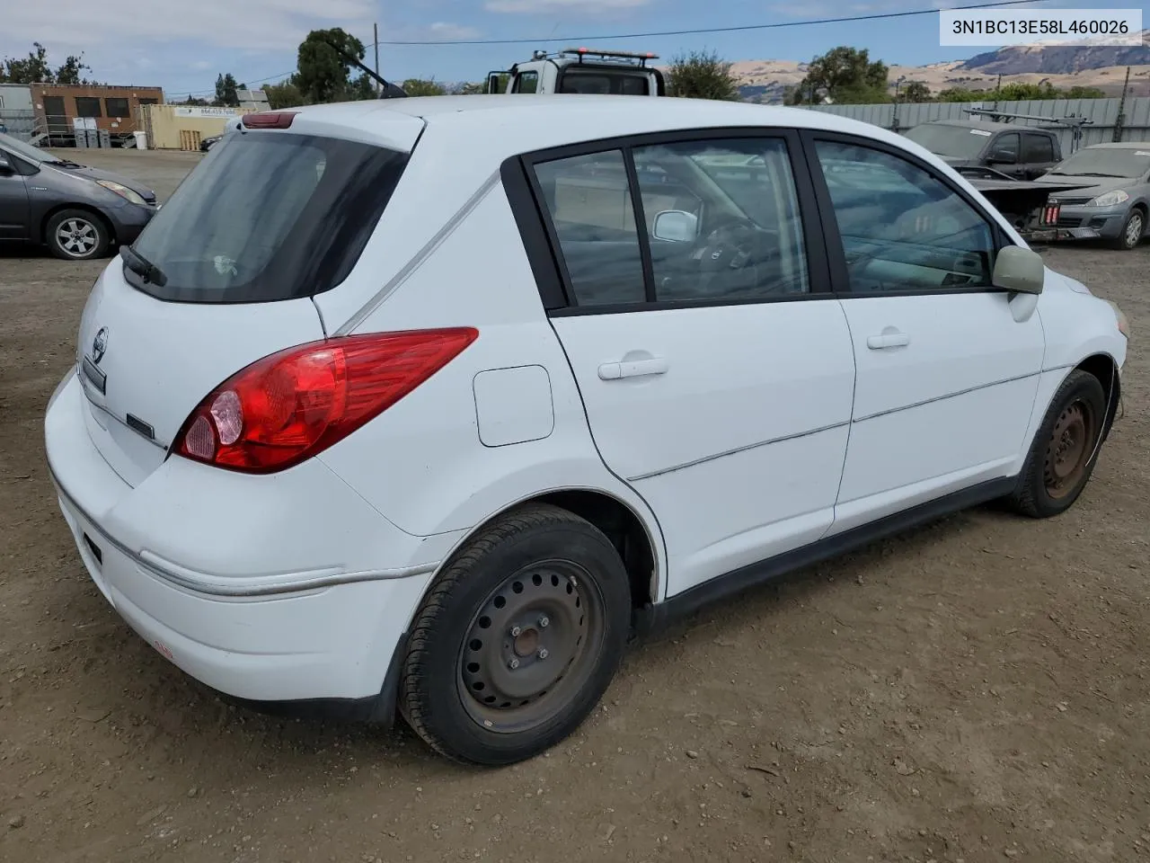 2008 Nissan Versa S VIN: 3N1BC13E58L460026 Lot: 68121784