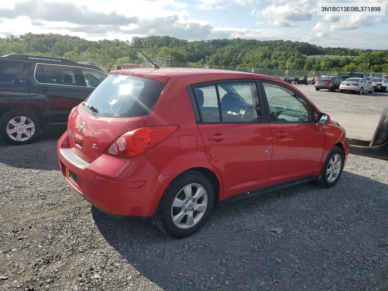 2008 Nissan Versa S VIN: 3N1BC13E08L371898 Lot: 68257784