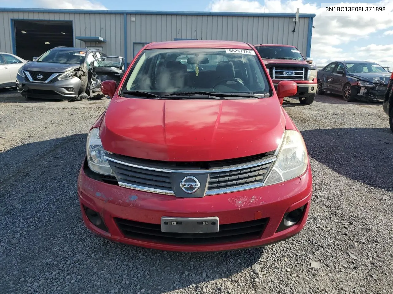 3N1BC13E08L371898 2008 Nissan Versa S