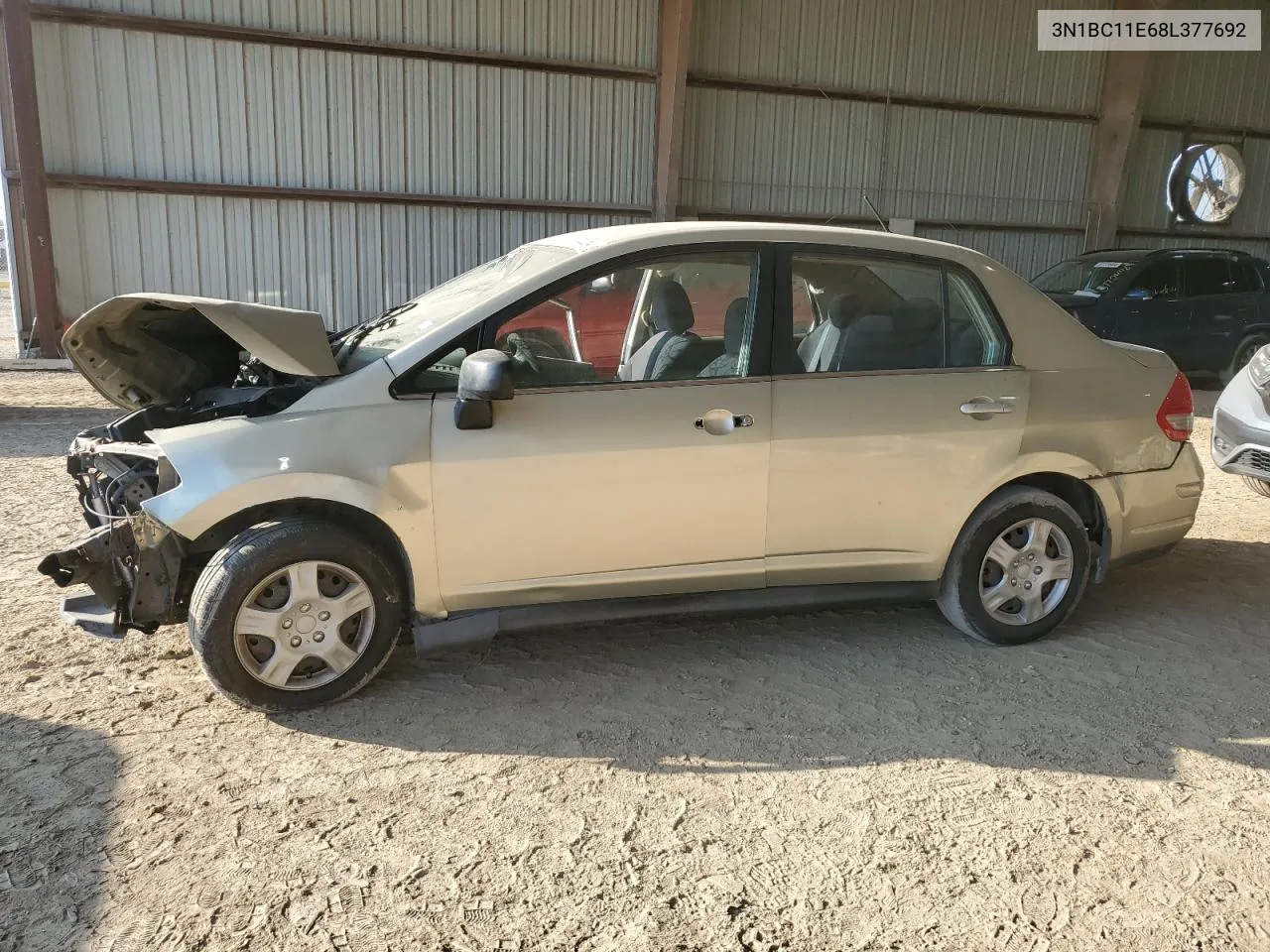 3N1BC11E68L377692 2008 Nissan Versa S