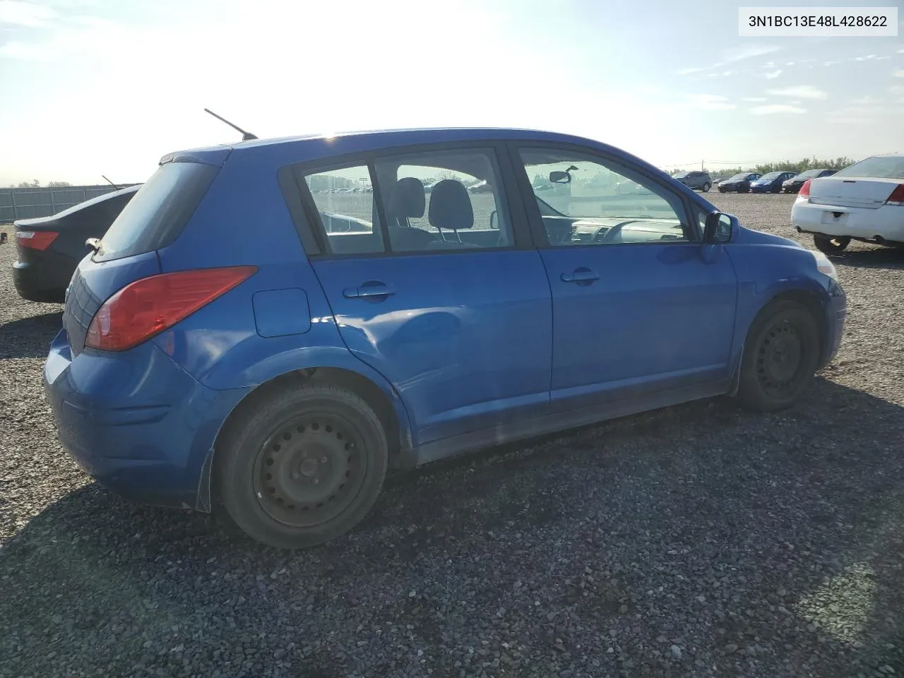 2008 Nissan Versa S VIN: 3N1BC13E48L428622 Lot: 68901004